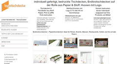 Desktop Screenshot of logotischdecke.com